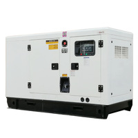 YUNNEI Marke 12KW 15kVA Silent Diesel Generator Set 50/60Hz Frequenz ATS Option Wasser gekühlter Dynamo Gute Qualität Schall dicht