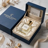 Boîte cadeau de parfum personnalisée avec logo imprimé, dossiers en papier artistique pour la vente au détail et en gros de parfums