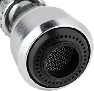 Robinet de cuisine moderne et classique à montage sur plan, avec aérateur pivotant à 360° pour économie d'eau, filtre à eau intégré et extension de bec – Nouveauté ! - Product Image 4