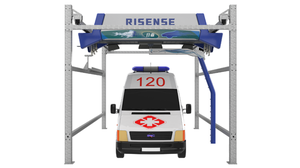 Chorros giratorios de 360 ° + Mapeo de contorno AI para formas corporales complejas Lavadora robótica sin contacto para automóviles - Product Image 3