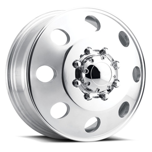 Jantes de camion DRW en aluminium poli robuste 16x6 17x6.5, 8x170 8x6.5 8x200 8x210 8 trous pour RAM 3500 F350 F450 F550 Chevy3500 GMC - Product Image 3