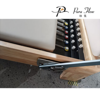 Tables de Pilates Reformer Professionnelles Haut de Gamme en Bois de Chêne pour la Maison et les Salles de Sport Commerciales