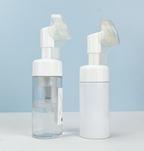 Foam Bottles 200ml Pe Cosmetic Liquid Soap Dispenser With Foam Pump Bottles Face mouse Packaging - Product Image 4