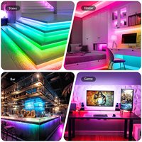 Bande LED RVBIC adressable en gros Ws2812B Ws2811 Ws2812, barre RVB 12V, module de contrôle, tube, bande LED couleur de rêve