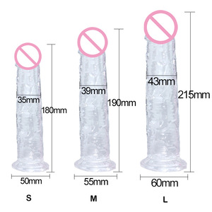 Dildo in Silicone da 8,3 Pollici con Ventosa, Giocattolo per Adulti, Novità <span class=keywords><strong>Sexy</strong></span> per Donne - Product Image 3