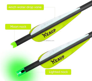 Flechas <span class=keywords><strong>de</strong></span> Carbono Personalizadas OEM para Ballesta, 20 Pulgadas, Fibra <span class=keywords><strong>de</strong></span> Vidrio/Aluminio/Carbono Puro con Pluma <span class=keywords><strong>de</strong></span> 4 Pulgadas para <span class=keywords><strong>Caza</strong></span> y Tiro con Arco - Product Image 3