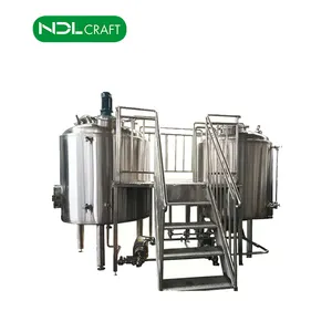 Brauerei Micro Beer Brewing Fermentation ausrüstung Brewpub Bier brauerei Restaurant Steam 500L 1000L 1500L 2500L