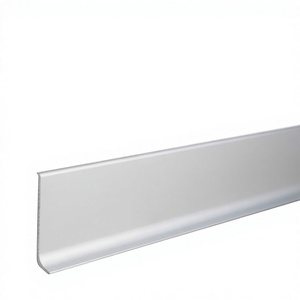 Aluminum Alloy Ultra-Thin Extremely Narrow Curved Floor Skirting Board 4cm-10cm <strong>Baseboard</strong> Manufacturer - Product Image 1