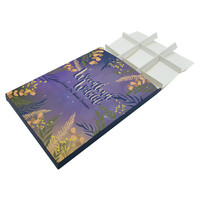 Boîte de calendrier de l'avent Ramadan, Caja De Calendario De Adviento, boîte d'emballage de calendrier de l'avent de Noël de luxe
