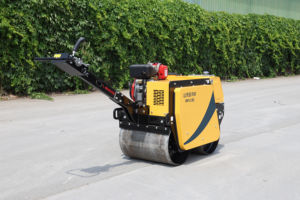 Rouleau vibratoire à double tambour autopropulsé RWYL31B, moteur <span class=keywords><strong>HONDA</strong></span> GX160, force de compactage de 15 kN - Product Image 5