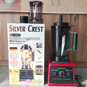 SC-9880 10000W 4L 2-in-1 gewerblicher Küchen mischer Heavy Duty Silver Crest Tragbarer Mixer für Hotels für Arbeits platten - Product Image 6