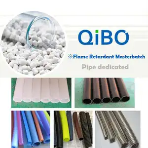 Qibo polypropylen-polymer flammenhemmende masterbatch verwendet für PP-Blätter und Rohre