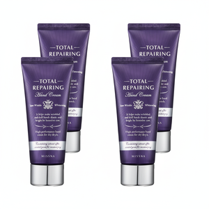 MISSHA Crema de manos reparadora total 60ml X 4ea Loción hidratante blanqueadora y nutritiva Manteca de karité orgánica Vitamina C Vitamina - Product Image 1