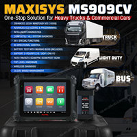 Autel Official Store MS909CV Escáner de diagnóstico de vehículos comerciales Altar Maxisys MS909 MS919 Elite con 5 en 1 VCMI