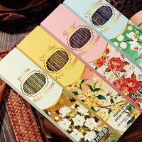 Aromaterapi Kelopak Bunga Wangi Tahan Lama Osmanthus Mawar Bunga Kering Buatan Tangan Dupa Kelopak Alami Pemurni Udara Bambu