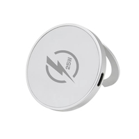 Pengisi Daya Nirkabel Magnetik 25W Baru, Terbuat dari Paduan Aluminium dengan Dudukan Lipat, Dudukan Pengisian Cepat Portabel Kompatibel dengan iPhone