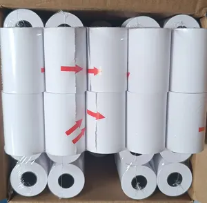 Çin üretici termal kağıt rulosu 80x40mm yüksek sınıf rulo kağıt kadar
