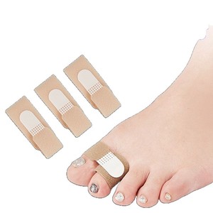 Bandage séparateur d'orteils pour la correction des doigts en griffe, soins des pieds pour adultes et enfants, soutien orthopédique, beige, 10 pièces - Product Image 2
