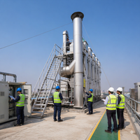 Précipitateur électrostatique humide résistant aux acides PP, anti-corrosion puissant, ESP humide pour l'agrandissement des pores des gaz d'échappement industriels
