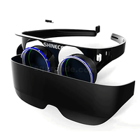 Lunettes bandeau lunettes d'affichage de réalité augmentée lunettes 3D écran géant film vidéo lunettes téléphone Mobile VR casque réalité virtuelle