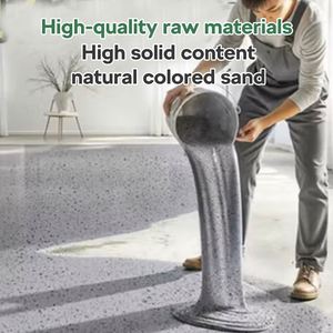 Recubrimiento Líquido Autonivelante DEQI ODM/OEM, Pintura Epóxica con Arena de Color para Pisos de Sótanos, Garajes y Dormitorios - Product Image 4