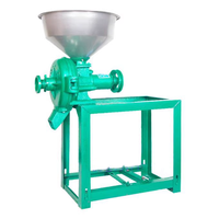 Moulin Électrique Mini à Farine, Humide et Sec, pour Poudre Alimentaire, Riz, Blé, Maïs, Broyeur avec Roulements et Engrenages, Composants Essentiels de Broyage