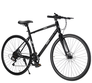 <span class=keywords><strong>Bicicleta</strong></span> de Carreras de Carretera 700C para Adultos con Doble Freno de Disco y Velocidad Variable, Auto Deportivo para Hombres, Mujeres y Estudiantes, Bici de Montaña de Competición - Product Image 1