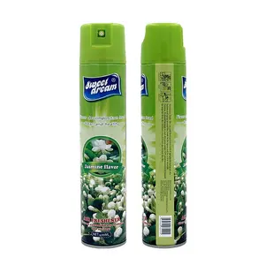 Deodorante per ambienti personalizzato di vendita caldo 400 ml Spray deodorante per ambienti profumato al gelsomino per auto per la casa