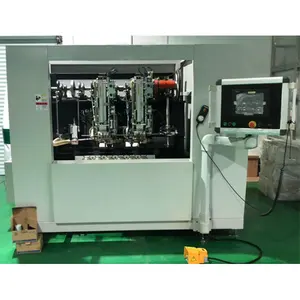 High speed 5 axis toilet brush tufting and drilling machine PLC control