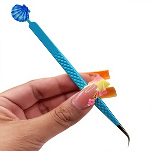 Pinzas Profesionales para Pestañas con Punta/Extremo Plateado, Diseño de Acero Inoxidable Recubierto de Papel, Agarre de Diamante, Antiestáticas, de Precisión, Diferentes - Product Image 5