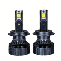 Phares LED de voiture SunRise ZFS805 9006/HB4 12V 160W 16000LM 6500K IP68 étanches, remplacement, garantie 1 an, Plug & Play