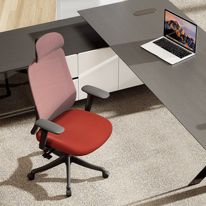 Silla de oficina multifuncional con reposacabezas ajustable y soporte lumbar, ideal para gerentes, presentadores y ejecutivos - Product Image 2