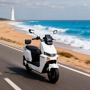 Moto électrique Elektro Chopper, scooter électrique, moto électrique haute vitesse pour adultes, moteur sans balais 1500W, batterie longue portée - Product Image 1