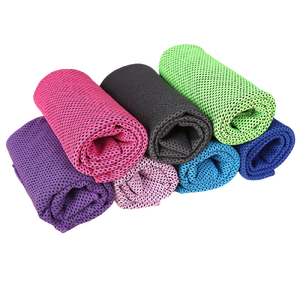 Toalla de refrigeración instantánea de microfibra por sublimación con logotipo Toalla de refrigeración para cuello y cara - Product Image 3