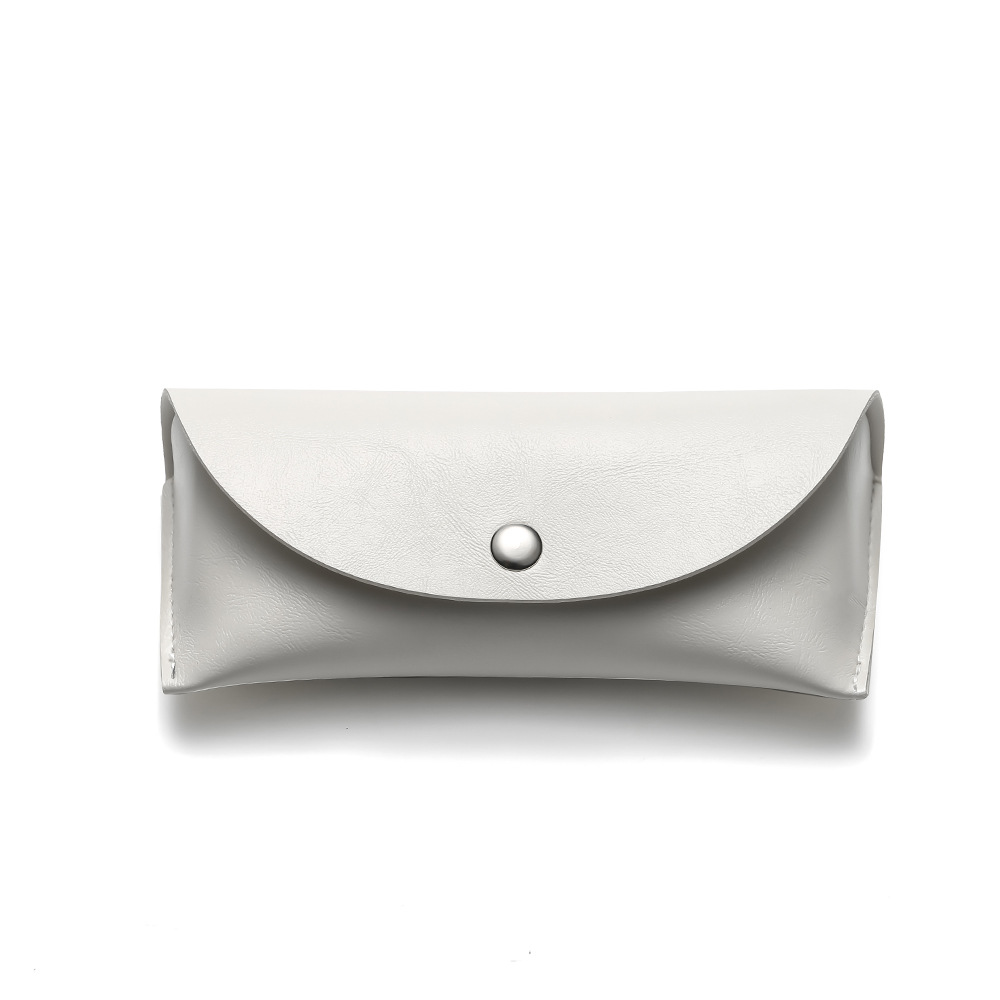 Boîte en cuir double face blanche