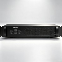 Amplificateur de puissance professionnel 2 canaux classe AB 200W * 2 8ohm 300W * 2 4ohm Stéréo Hi-Fi pour salle de conférence