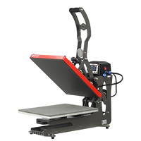 Presse à chaud MICROTEC Vector RHP-20 16x20 à ouverture automatique et plateau coulissant pour transfert DTF et sublimation sur t-shirts avec plateau à changement rapide
