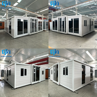 Maison préfabriquée modulable en conteneur de 20 pieds ou 40 pieds, 2, 3, 4 ou 5 chambres, maison mobile, maison portable, maison à vendre