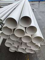 Tuyau PVC hydroponique léger, durable, résistant aux UV, personnalisé, écologique, à basse pression, 20-400 mm pour hydroponie NFT