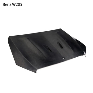 สำหรับ C-Class W205 4 ประตู คาร์บอนไฟเบอร์ ฝาครอบหน้ารถ ปี 2015-2021 - Product Image 4