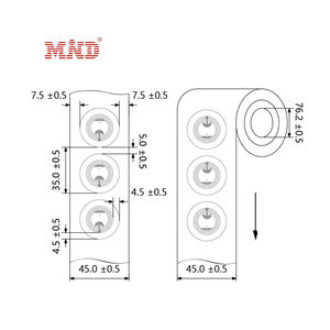 Etiqueta NFC Redonda <span class=keywords><strong>de</strong></span> 13.56MHZ NATG 213 <span class=keywords><strong>de</strong></span> 21mm <span class=keywords><strong>de</strong></span> Diámetro para Integración Durante la Impresión 3D FDM/FFF - Product Image 3