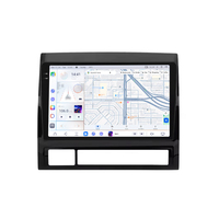 Radio Mobil Android 9.5 inci dengan Amplifier OBD2, RGB Carplay, GPS, DSP, 4G, Kamera 360 untuk Tacoma 2005-2013