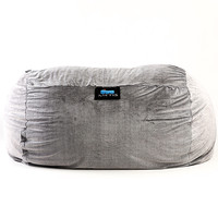 Super Septiembre: Sofá Cama Perezoso Gigante de 6 pies, Funda de Puf Extra Grande XXL/XXXL Rellena de Espuma