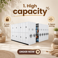 Estantería Móvil Compactadora de Archivos