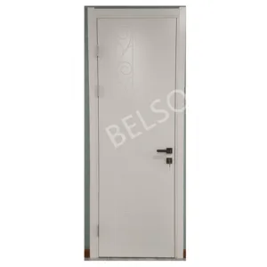 Latest Designs Solid Wooden Door WPC Door Panel Interior Doors For Bedroom Bathroom