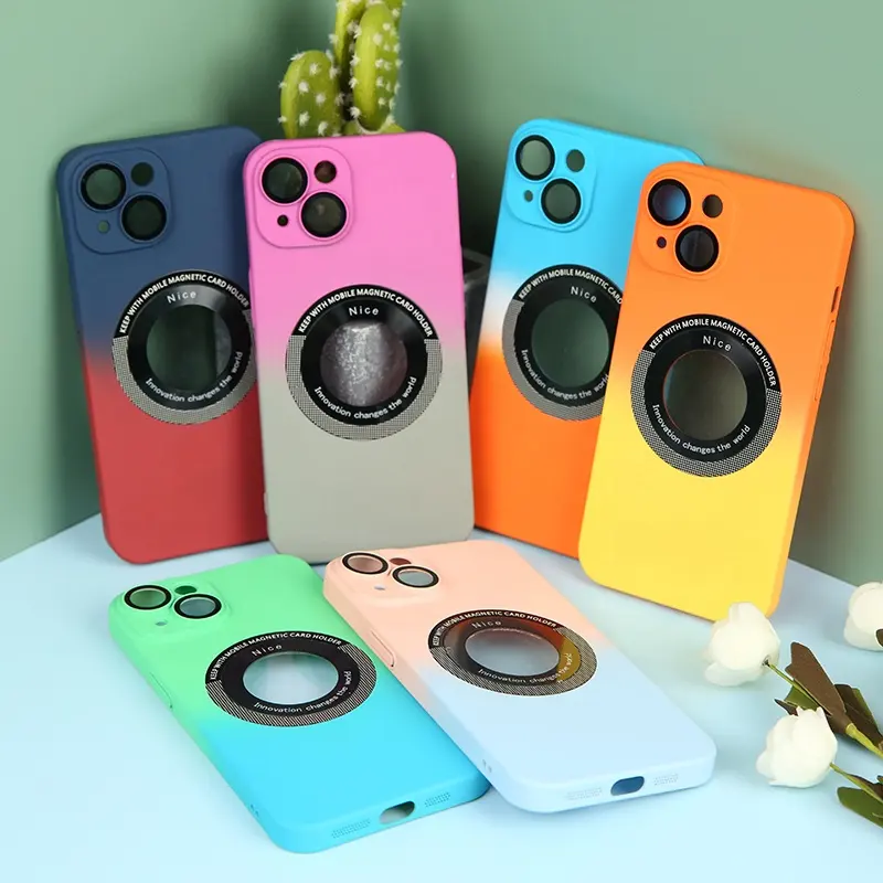 Best price PC mag safe TPU mobile phone cases with lens camera protector fundas para celular for iphone 14 pro max accessories