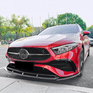 ชุดแต่งรอบคันสำหรับ Mercedes Benz A-Class W177 A180 A200 A35 AMG ปี 2023+ ชุดแต่งกันชนหน้า สปอยเลอร์หน้า ดิฟฟิวเซอร์กันชนหน้า อุปกรณ์ตกแต่งรถยนต์ - Product Image 4