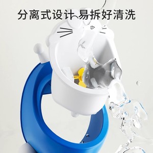 โถปัสสาวะเด็กแบบติดผนังทรงกลม ทำความสะอาดง่าย สำหรับเด็กผู้ชาย - Product Image 4