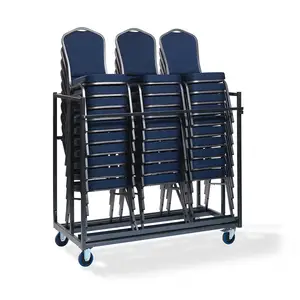 LD-CT2302 Heavy Duty Church And Stack Chair Dollies Mobile Chair Trolley