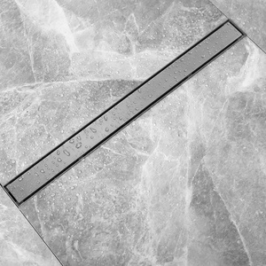 304 <span class=keywords><strong>scarico</strong></span> a pavimento a canale rettangolare Anti-zoccolo lineare lungo in acciaio inossidabile per uso commerciale - Product Image 1